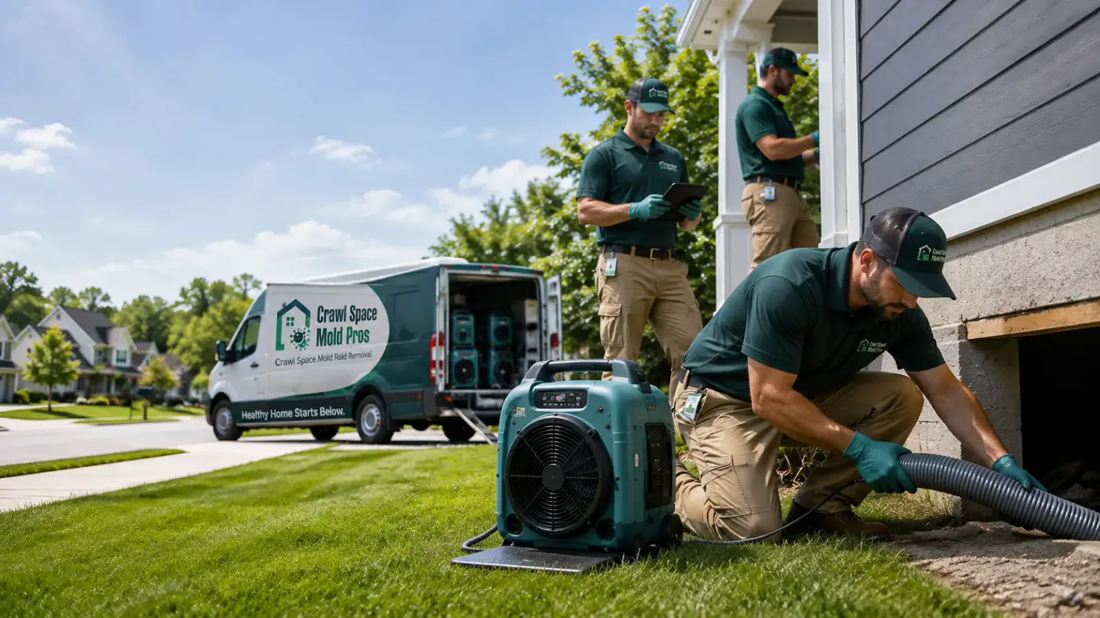 Crawl Space Mold Removal in Ridley Park, PA